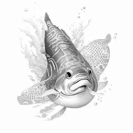 A Wale That Dives Straight Down To A Shell That Is On The Bottom Of The Ocean