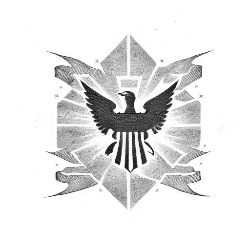 Usflag With Adoption Symbol