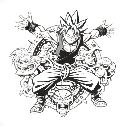 Naruto Dragonball Z One Piece Morphing