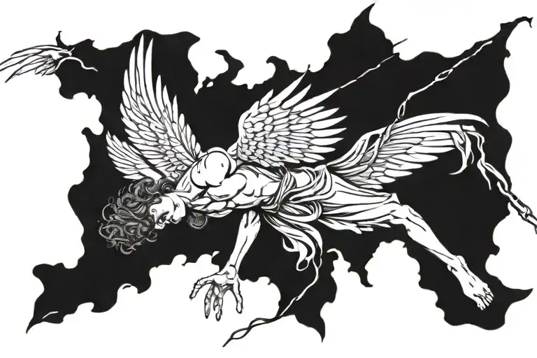 Fallen Icarus Falling