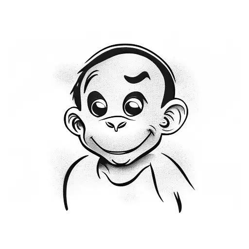 Curious George Playing Soccer Arm