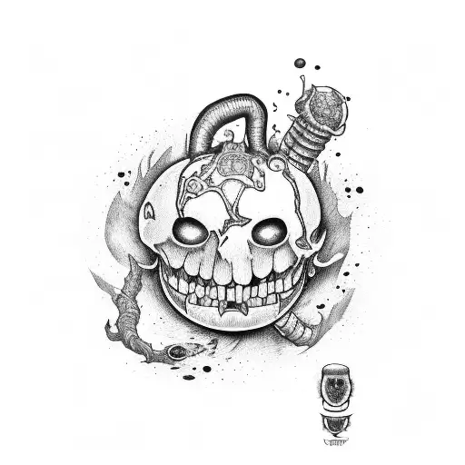 Guts From Berserk With Behelit And Sacrifice Mark