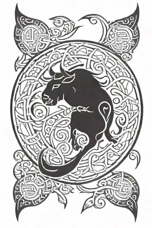 Taurus Circle Tribal