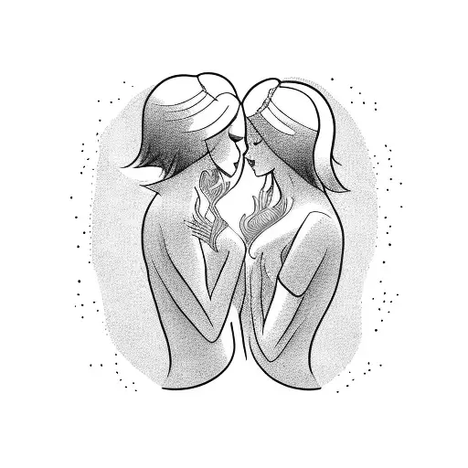 Two Lesbian Make Love