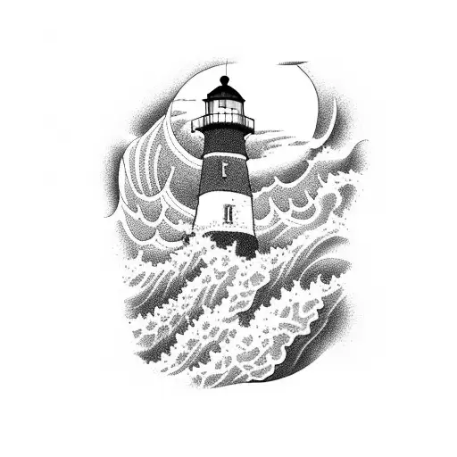 Lighthouse Achor Waves
