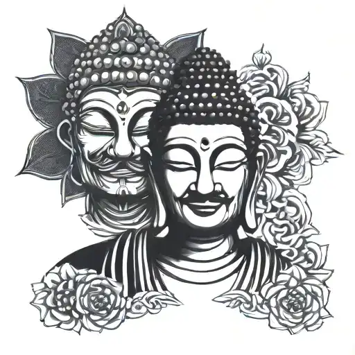 Guy Fawkes And Buddha