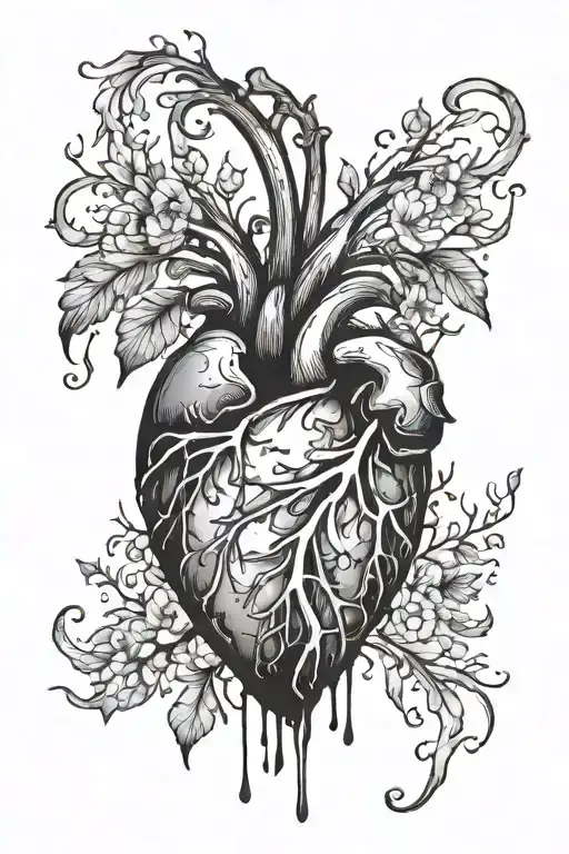 Broken Heart That Is Leaking