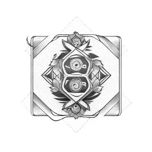 Vhs Tape With Scroll