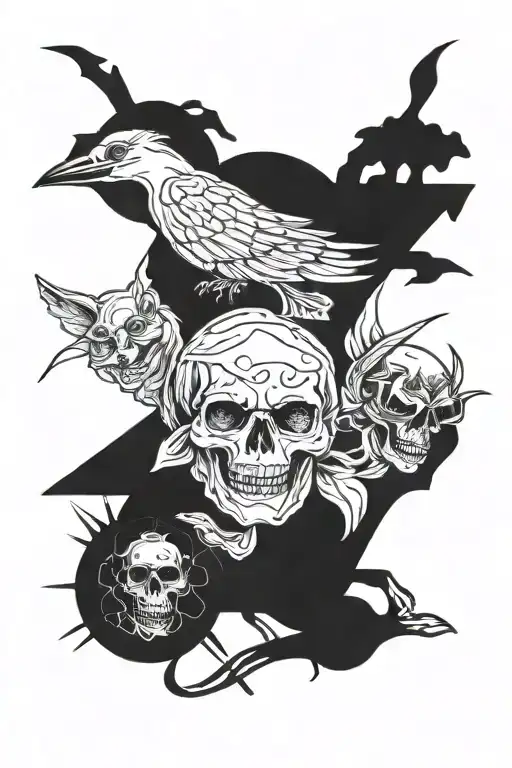 Teenage Friend Group Called Le Gang Logo