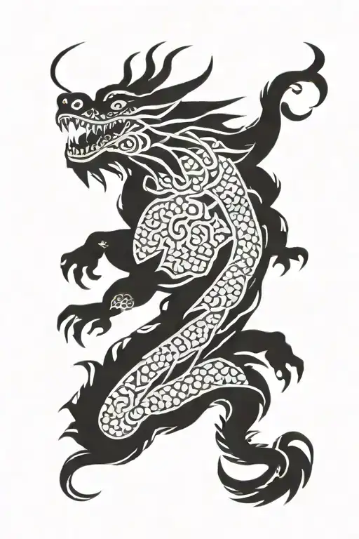 Dragon Jap Patterns