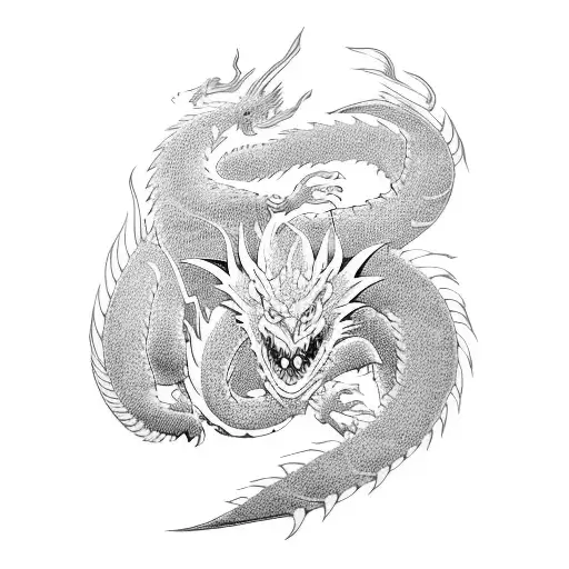 Studio Ghibli Style Dragon