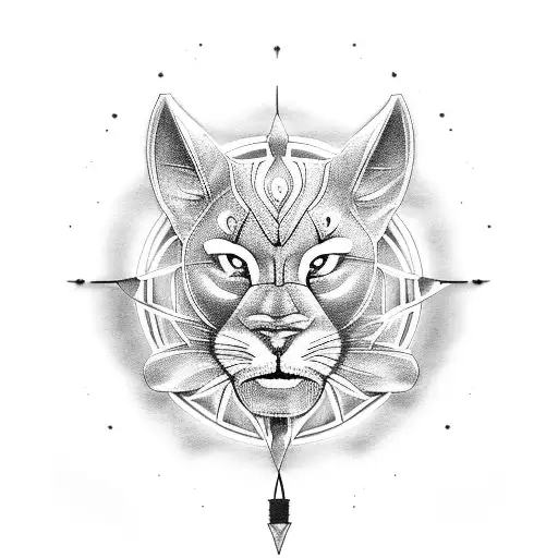 There Candle Black Panther Clock