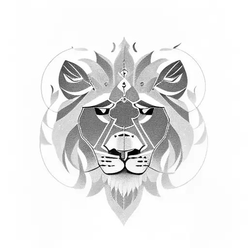 A Fierce Polo Player Riding A Majestic Lion