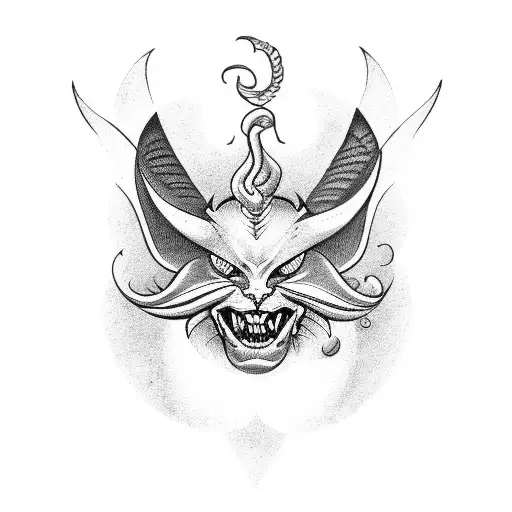 Demon Cat Baphomet