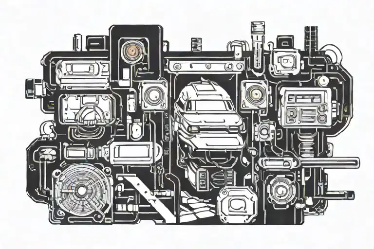 Black Bar Wrap Tattoo Inspired By Cyberpunk 2077