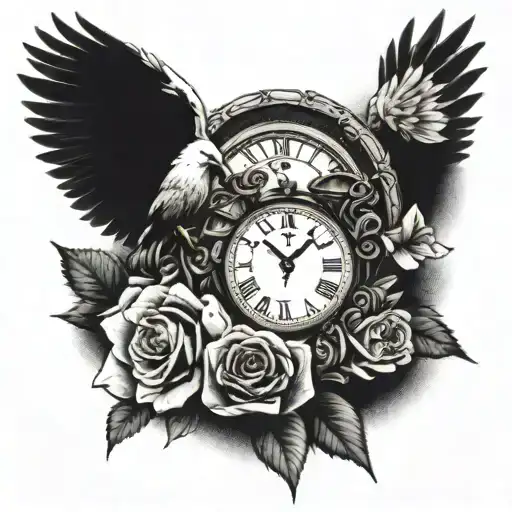 Memorial Tattoo For Dad No Roses Doves Or Clocks