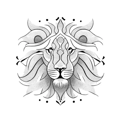 Waves Lion Clock Dove