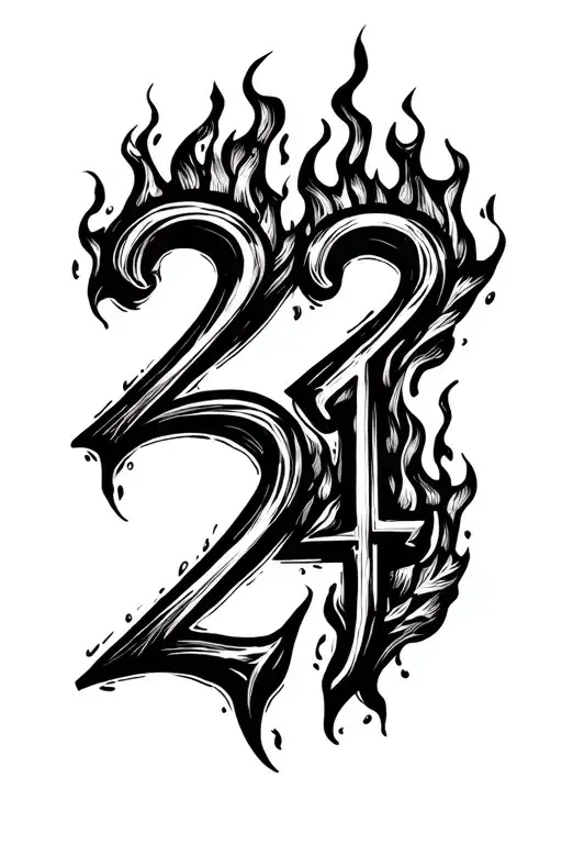 The Numbers 224 Fire Inside