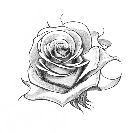 Rose Wrapped Around Snakes