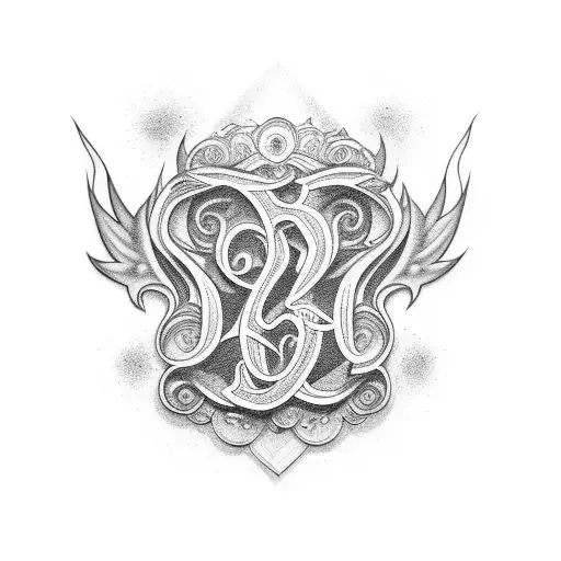 Always & Forever In Graffiti Lettering