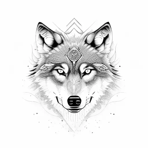 A Wolf That Is Half Evil And Half Good