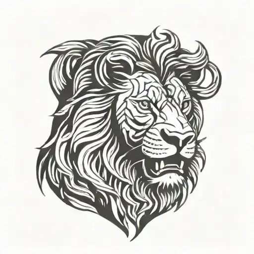 Bayer 04 Leverkusen With A Lion Head