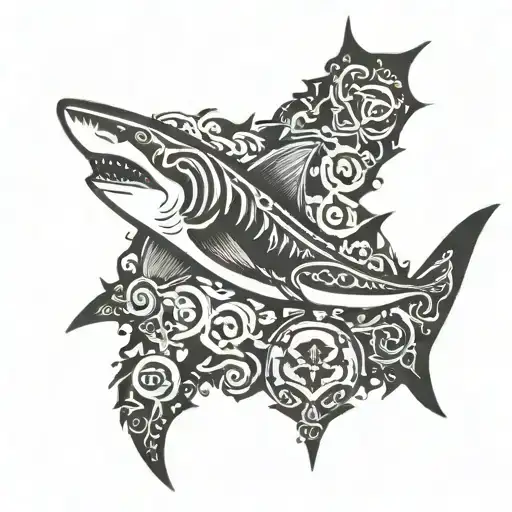 Shark Religious Cross