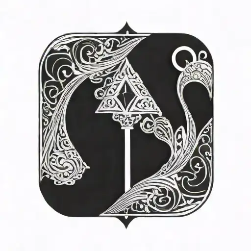 Spade Symbol Vapor Trail