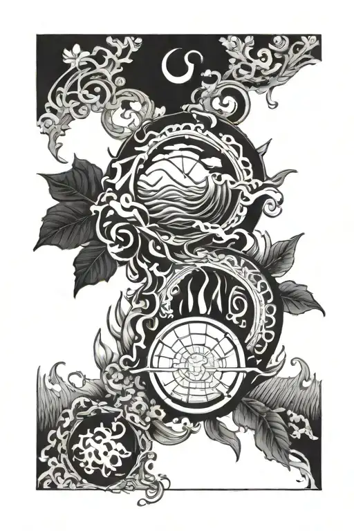 Fire Earth Air Water