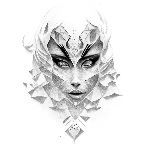 Caucasian Worrior Female