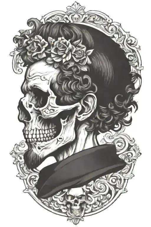 Marcus Aurelius Skull Memento Mori