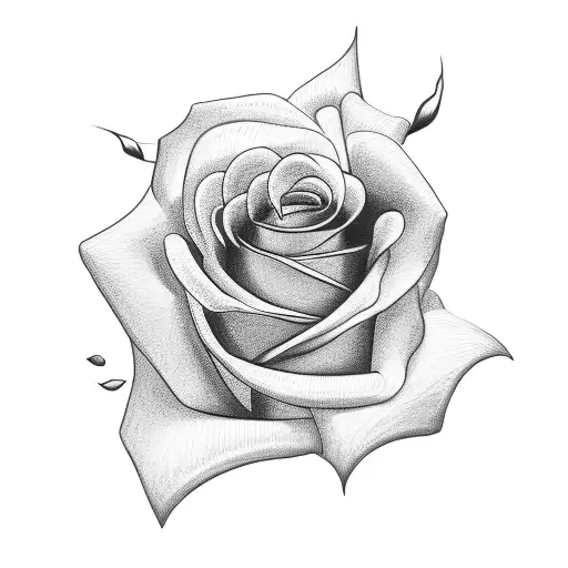 Bella Cursive Name Rose