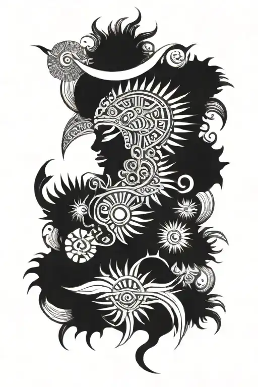 Filipino Tribe Sun Sleve