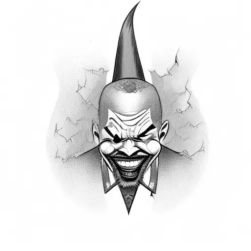 Bearded African American Joker