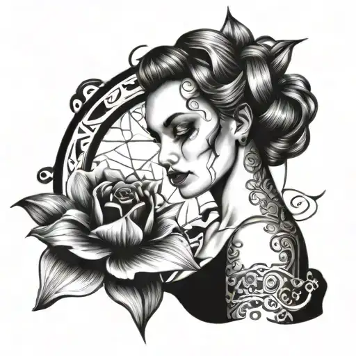 Possessed Beautiful Woman