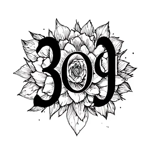 Canon 309 Number In Black