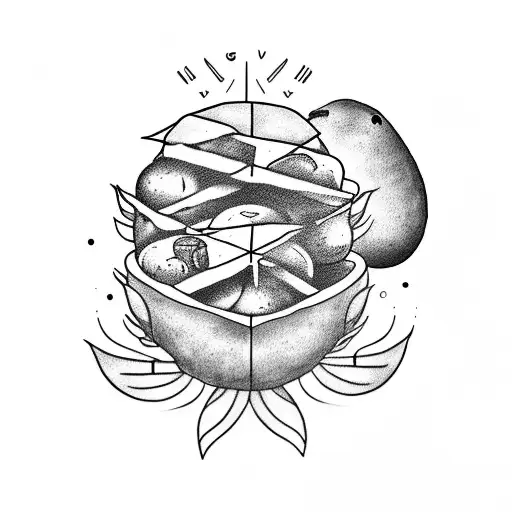 The Word Vegan With An Avacado As An A