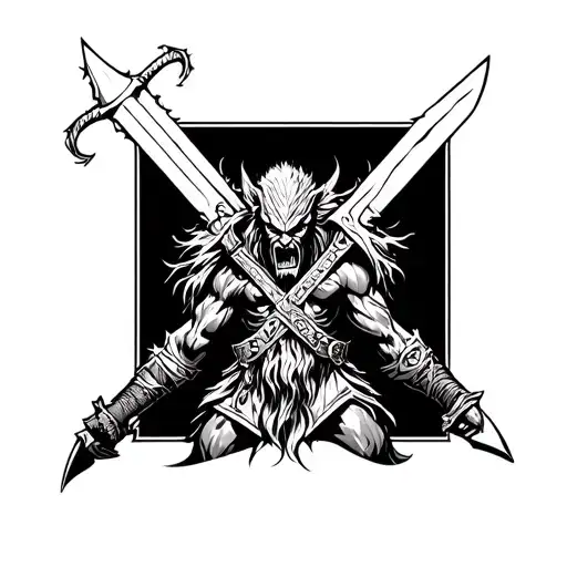 Berserker With A Sword