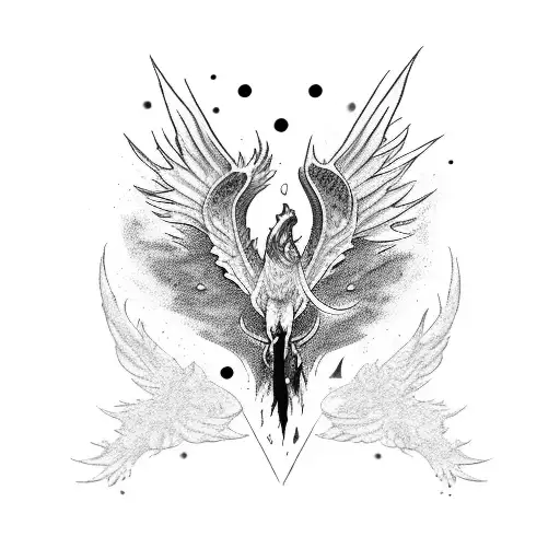 Lone Wolf And Flying Pheonix