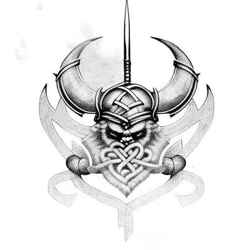 Viking Symbol For Survive