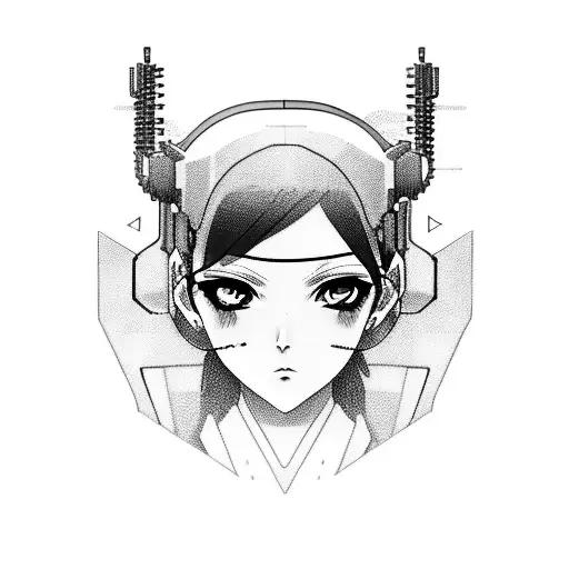 Cyberpunk Anime Girl