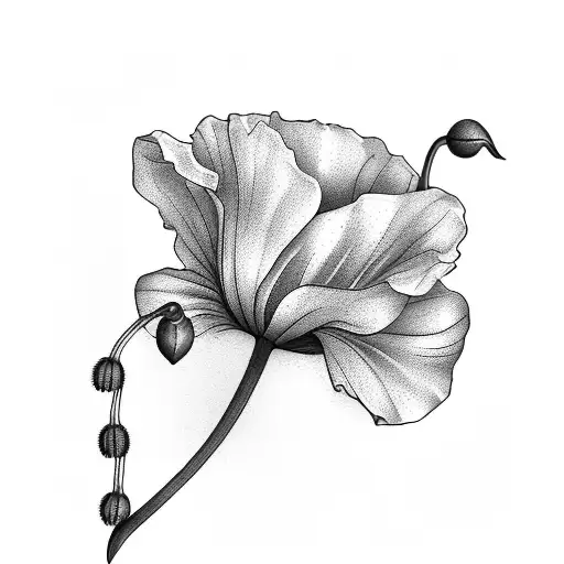 Poppy And Lily Of The Valley