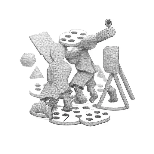 Risk Boardgame Card With Three Figures