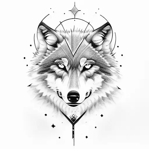 Wolf Bitting Star