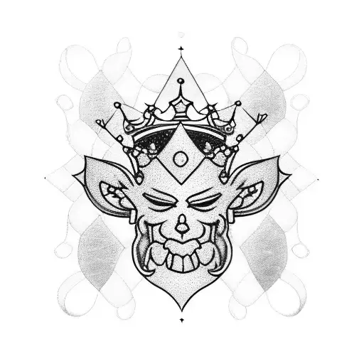 Queens Crown With Flowers