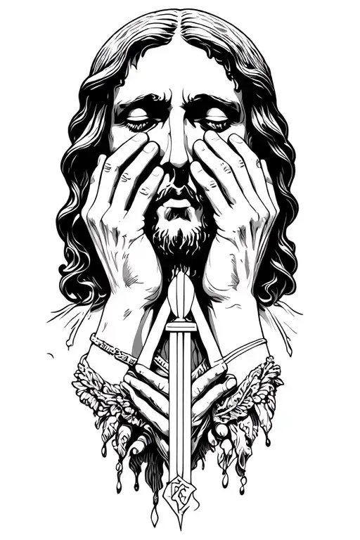 See No Evil Speak No Evil Hear No Evil Jesus Mary St Michael Killing Deamon