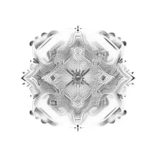 A Coffee Cup With Abstract Patterns Inspired By Luxembourg And Rotterdam