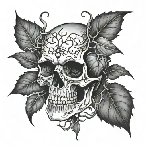 Skull And Thorns