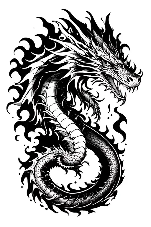 Dragon Breathing Fire