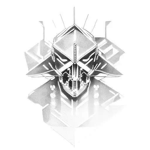 Wire Tattoo From The Game Cyberpunk 2077